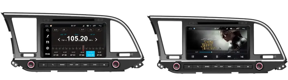 Для hyundai Avante~ автомобильный Android-навигатор навигации dvd-плеер радио стереоусилитель BT USB SD AUX WI-FI HD Экран мультимедиа