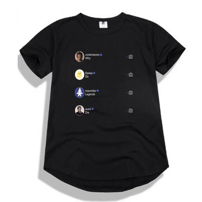 

Hip Hop Round hem T shirt Fashion xxxtentacion t shirt Short Sleeve Summer t shirts streetwear Xxxtentacion tshirt Men