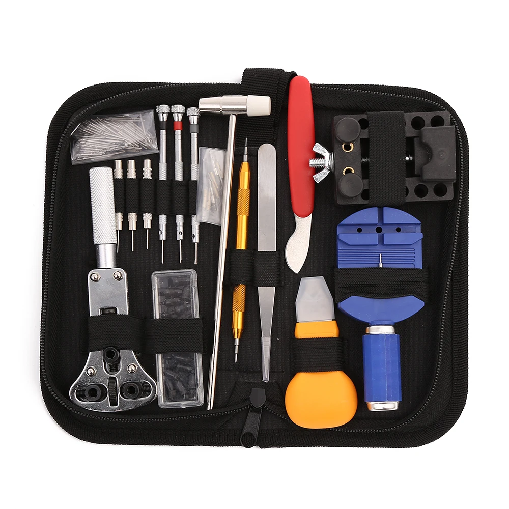 

147pcs Watch Link Pin Remover Watchmaker Case Opener Repair Tool Kit Set Opener Link Spring Bar Remover