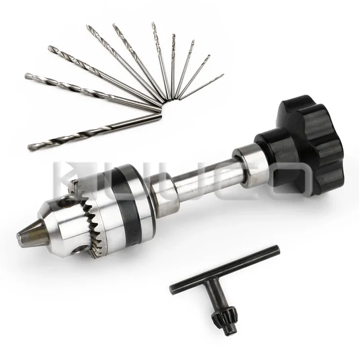 5 PCS/LOT Aluminum Alloy Tools/Mini Spiral Hand Push Drill/Hand Tools