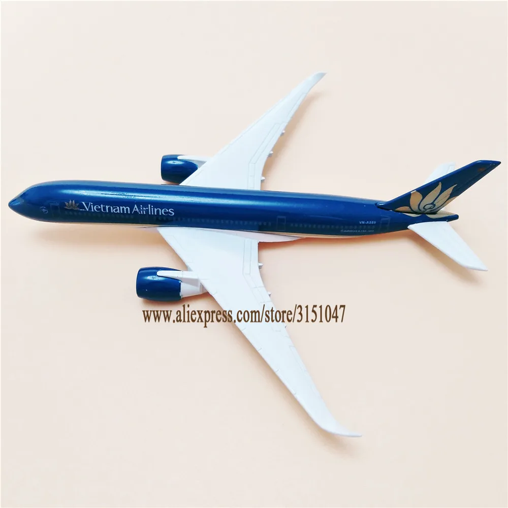 16 см сплав металла AIR Vietnam Airbus 350 A350 Airways модель самолета Модель W Стенд самолет