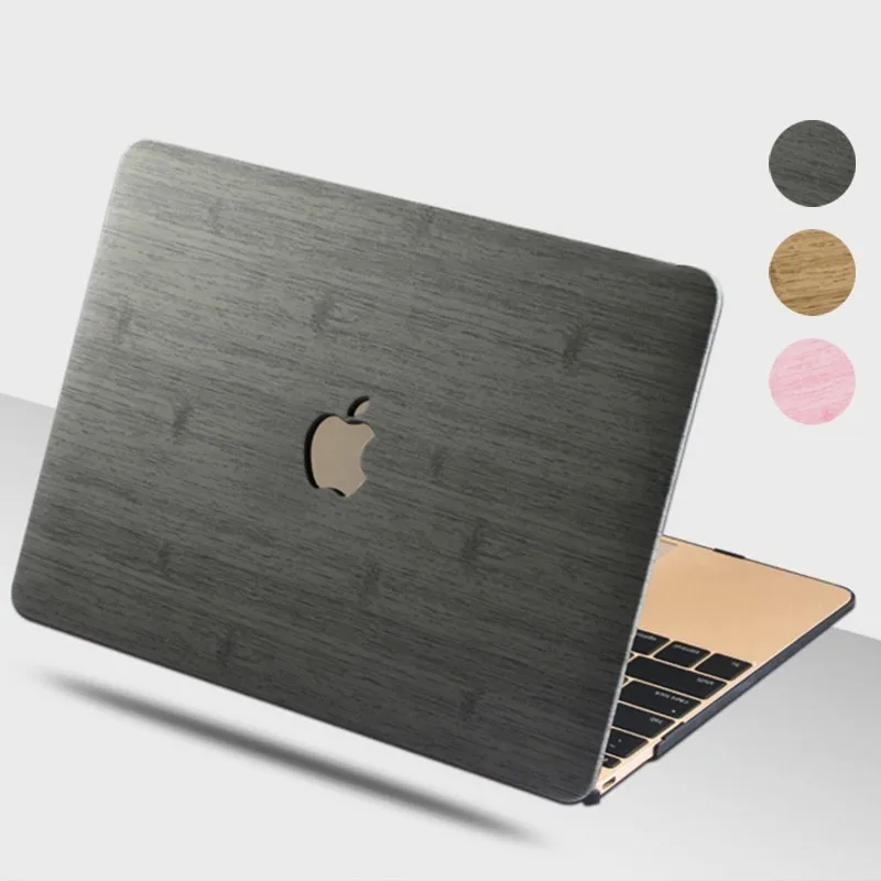 

Wood Grain Laptop Cover For MacBook Case Notebook Sleeve Tablet Bags For MacBook Air Pro Retina 11 12 13 15 13.3 15.4 Inch Torba