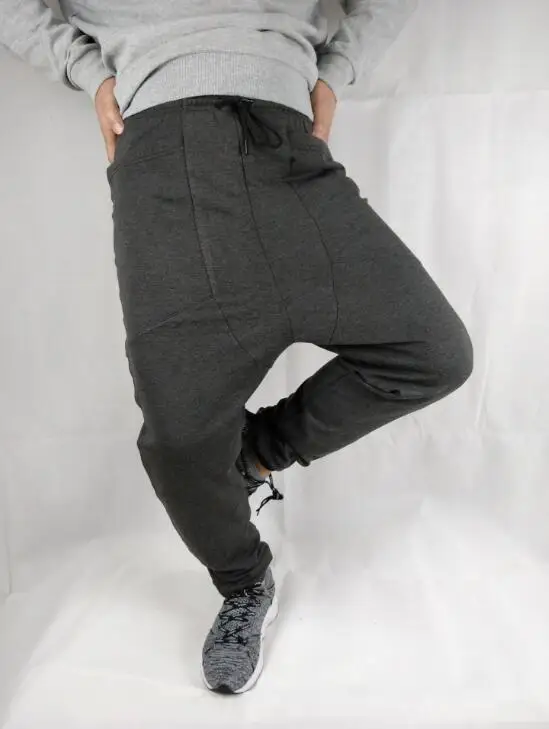 Men's Casual Harem Pants Hip Hop Dance Sporty Hiphop Mens Sport  Pants Loose Man Trousers Sweatpants Men Pants