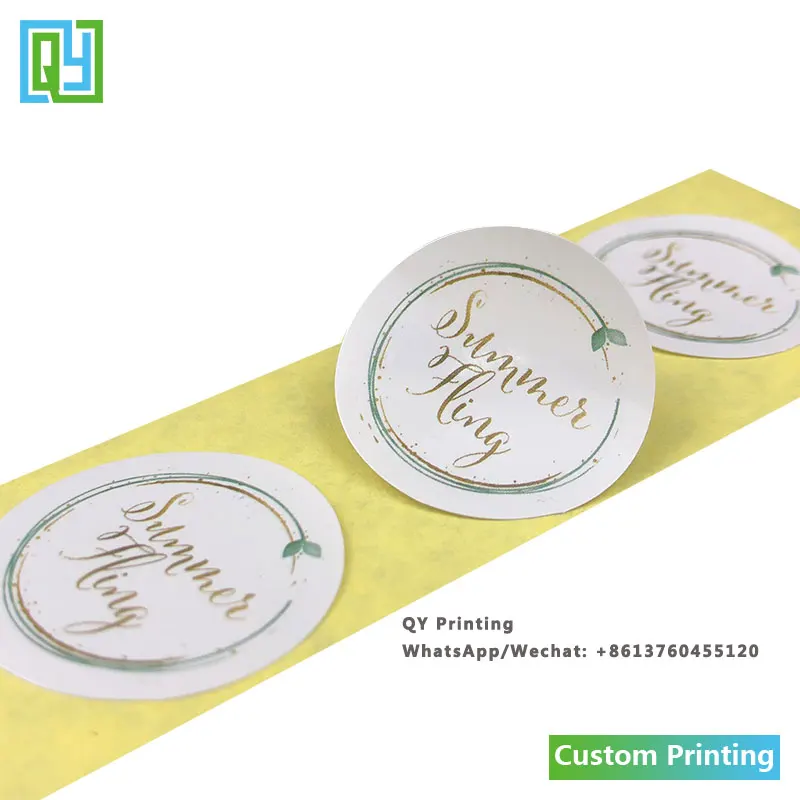 20 Sheets Decorative Gold Circle Envelope Seals Stickers/ Gift Boxes Stickers Label Stickers