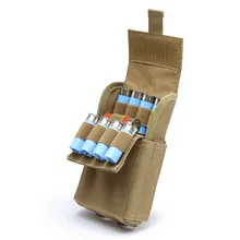 Принадлежности для охоты тактические боеприпасы сумки MOLLE 25 Патронов 12GA 12 калибра боеприпасы, патроны для перезарядки ружья Чехлы для обоймы