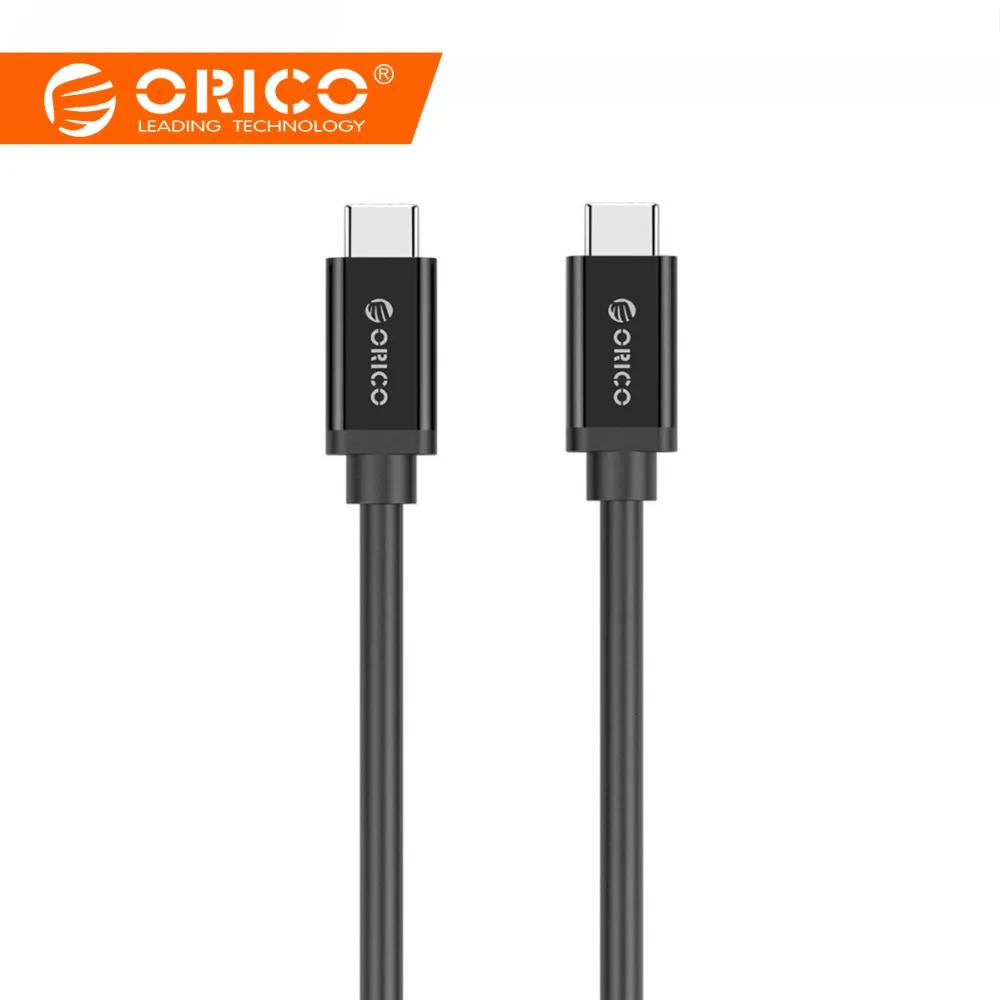 

ORICO 1GB/S USB 3.1 Type C to Type C Cable for MacBook Pro Quick Charge USB C Fast Charger Cable for Samsung S10 Redmi Note 7