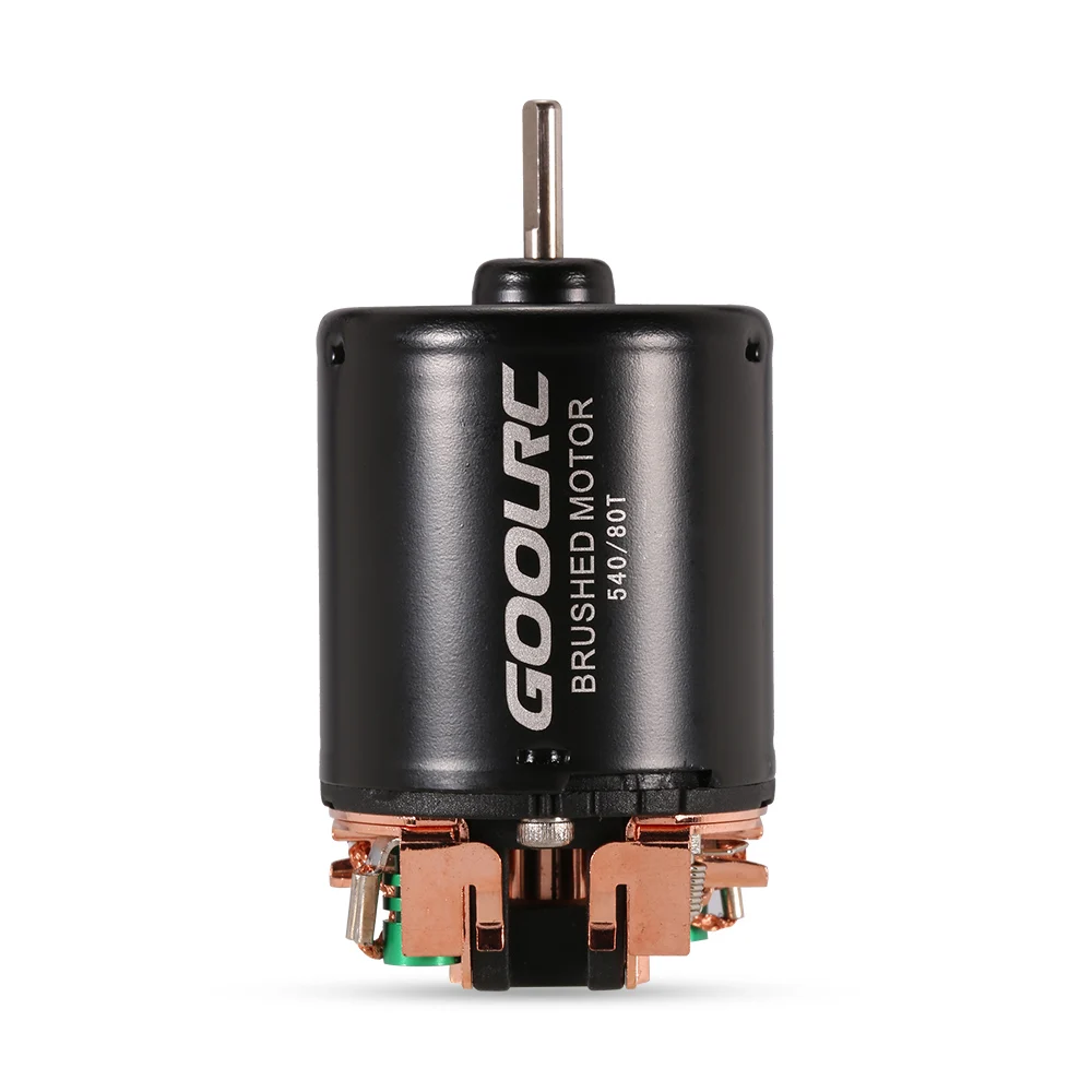 Мотор с щеткой GoolRC 540 80T 13T 17T 21T 23T 27T для внедорожников скалолазания
