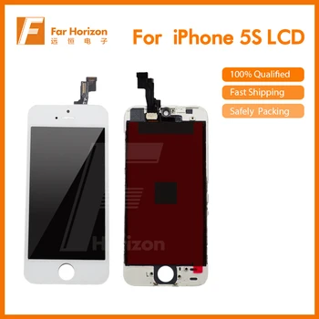 

Wholesale 30 PCS/LOT 100% Tested LCD for iPhone 5S LCDof Capacitive Touch Screen For iPhone 5S LCD Fully Assembled