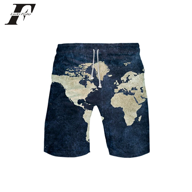 Карта мира 3d шорты мужские/женские Национальные пластины страны раздел летние брюки мужские трендовые мужские шорты Популярные Повседневные Шорты