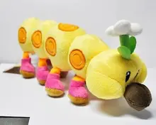 Super Mario Bros Wiggler Plush Soft Figure Doll Toy New