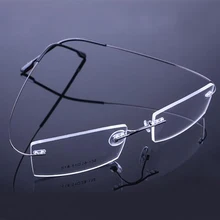 Гибкая оптическая оправа без оправы, очки без оправы, очки для глаз, новинка, супер эластичная оправа для очков