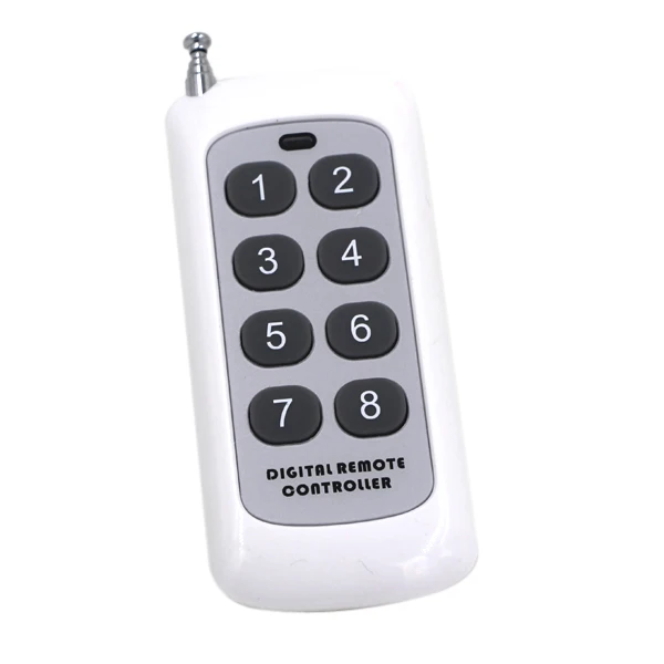 Best Price 8 Key Remote Control Remote Control Switch/ Home Light Switch Smart Control Learning Code 315/433mhz