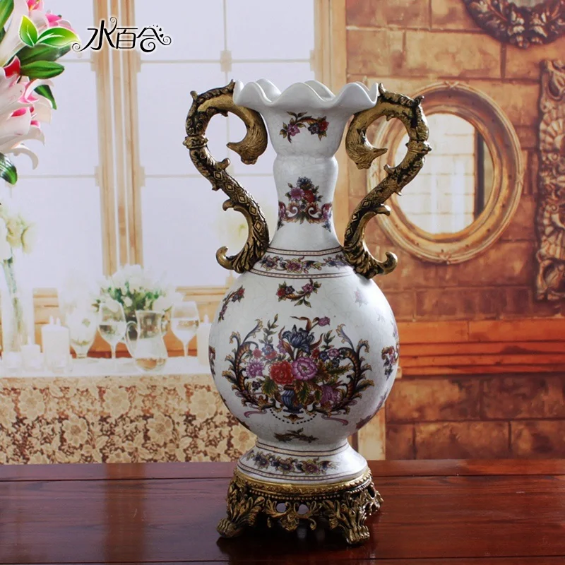 American Country Luxury European Classical Vases Jingdezhen