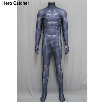

Hero Catcher High Quality Batman Spandex Suit Muscle Batman Cosplay Costume Super Hero Cosplay Costume Batman Custom Made Suit