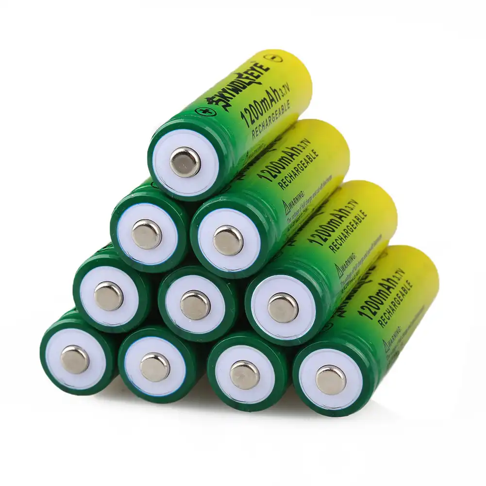 7v rechargeable batteries for led flashlight energ