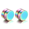 4Colors Stainless Steel Magnetic Ear Stud Men Women's Clip Earring brinco On Non-Pierced Earrings 5 Colors Option ► Photo 2/6