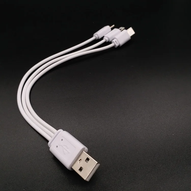 3 في 1 المصغّر usb متعددة شاحن شحن كابل بيانات ل فون X XR سامسونج A3 A5 A7 A8 A8 + A9 2018 Usb C Usbc نوع-C وصلة كابل