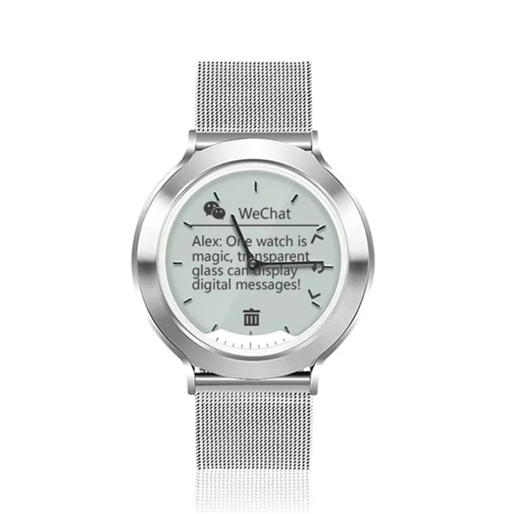 

2018 Hottest M6 Steel Band 5ATM Waterproof Smart Watch Dynamic & Static Heart Rate Monitor Smart Clock Digital LCD + Pointer