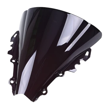

Black/Clear ABS Bicicleta Motorcycle Windshield Windscreen Wind Deflector Bike Scooter Windscreen For Yamaha YZF R6 2006-2007