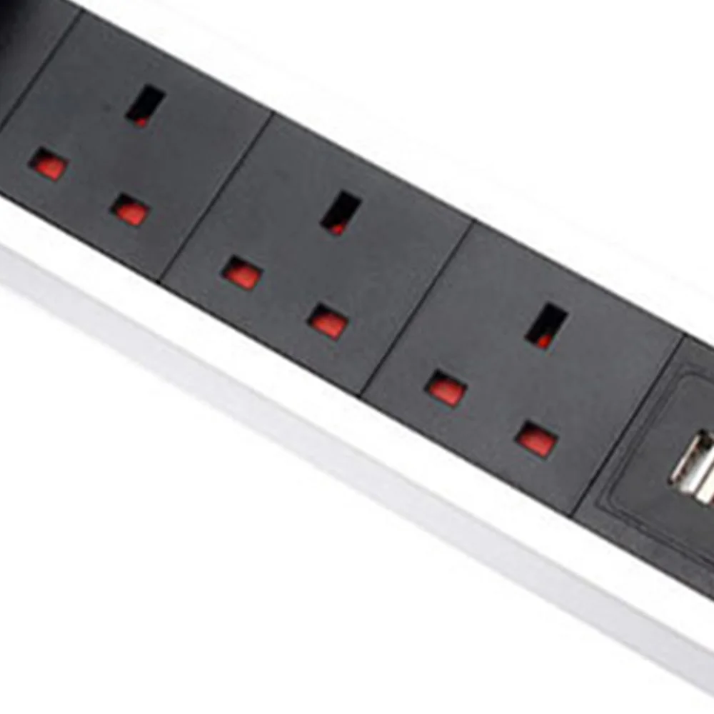USB ЕС Великобритания штепсельная вилка офисная Скрытая настольная Вертикальная