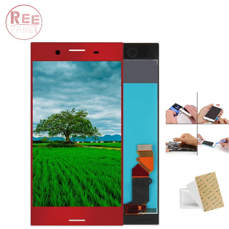 

5.5" 4K IPS LCD for SONY Xperia XZ Premium LCD Display Touch Screen Digitizer Assembly G8142 G8141 LCD Replacement