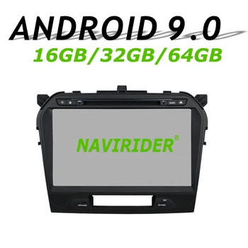 

High configuration Octa Core Android 9.0 Car GPS Multimedia For Suzuki Vitara 2015-2017 Car Radio bluetooth 64GB large memory