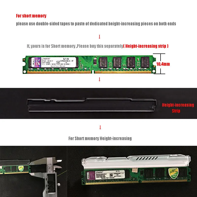 Новейшая модель; X компьютер Компоненты памяти радиатор чехол Совместимость основной Рабочий стол pc ddr, DDR2, DDR3, DDR4 основного шасси ОЗУ охлаждения