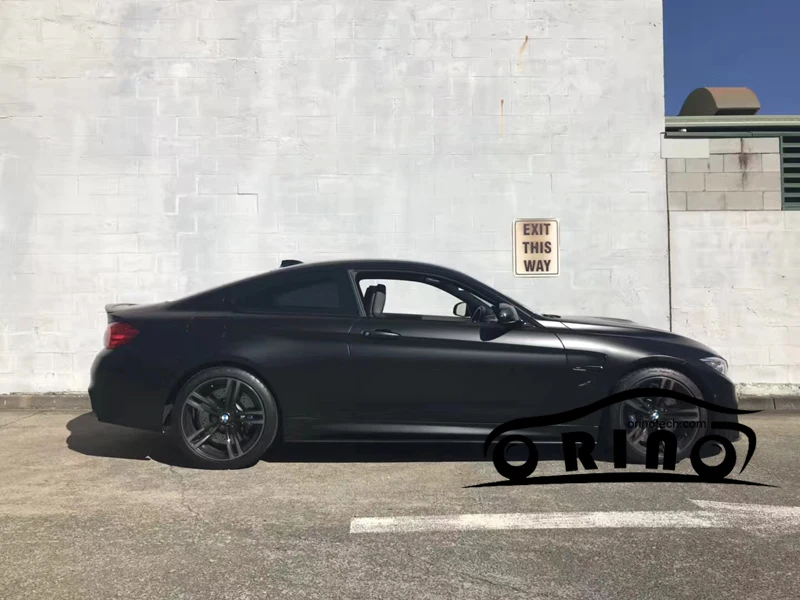black satin vinyl wrap-8