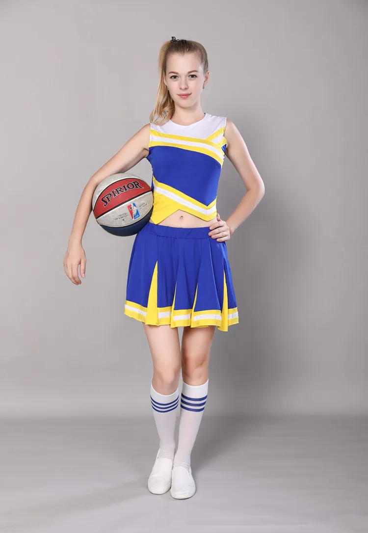 

Adult children cheerleading clothes college students cheerleading team football basketball baby costumes