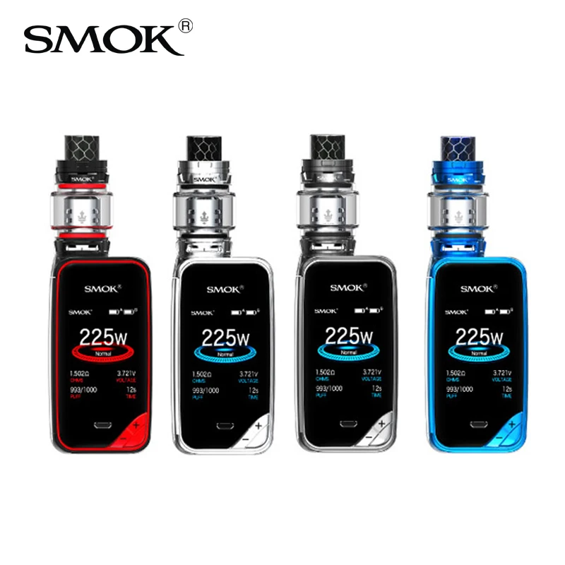 

Original SMOK X-PRIV KIT 225W X Priv Mod With Battery TFV12 Prince Tank Electronic Cigarette Vaporizer Vape KIT VS SMOK Alien