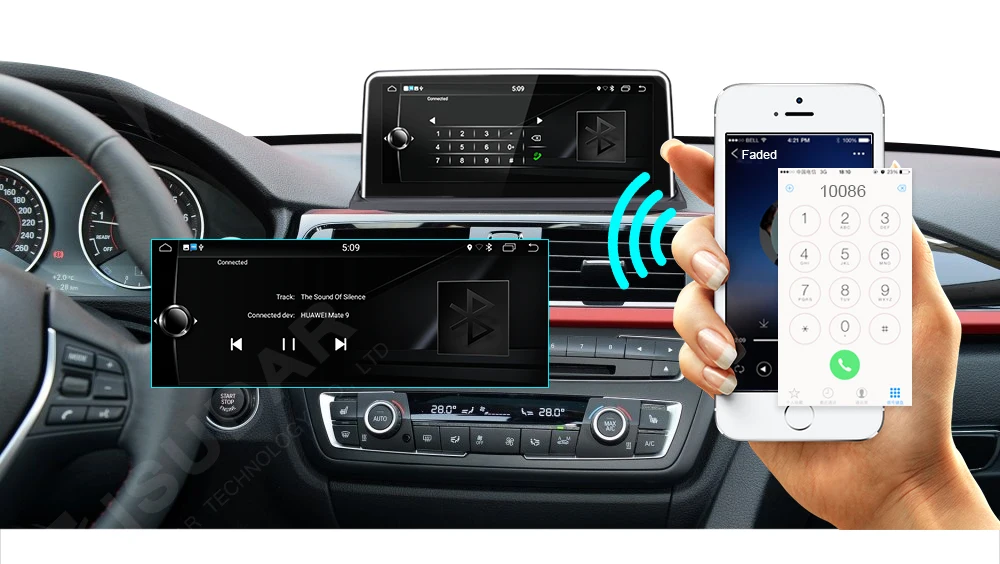 Perfect Isudar Car Multimedia player 2 din android 7.1.1 Car DVD 10.25 Inch For BMW/X5/F15/E70/X6/E71 32GB Rom Quad Cores GPS Radio FM 14