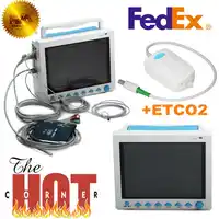 CMS8000 With Capnograph CO2 Patient Monitor ETCO2 Vital Signs 7 Parameters USA