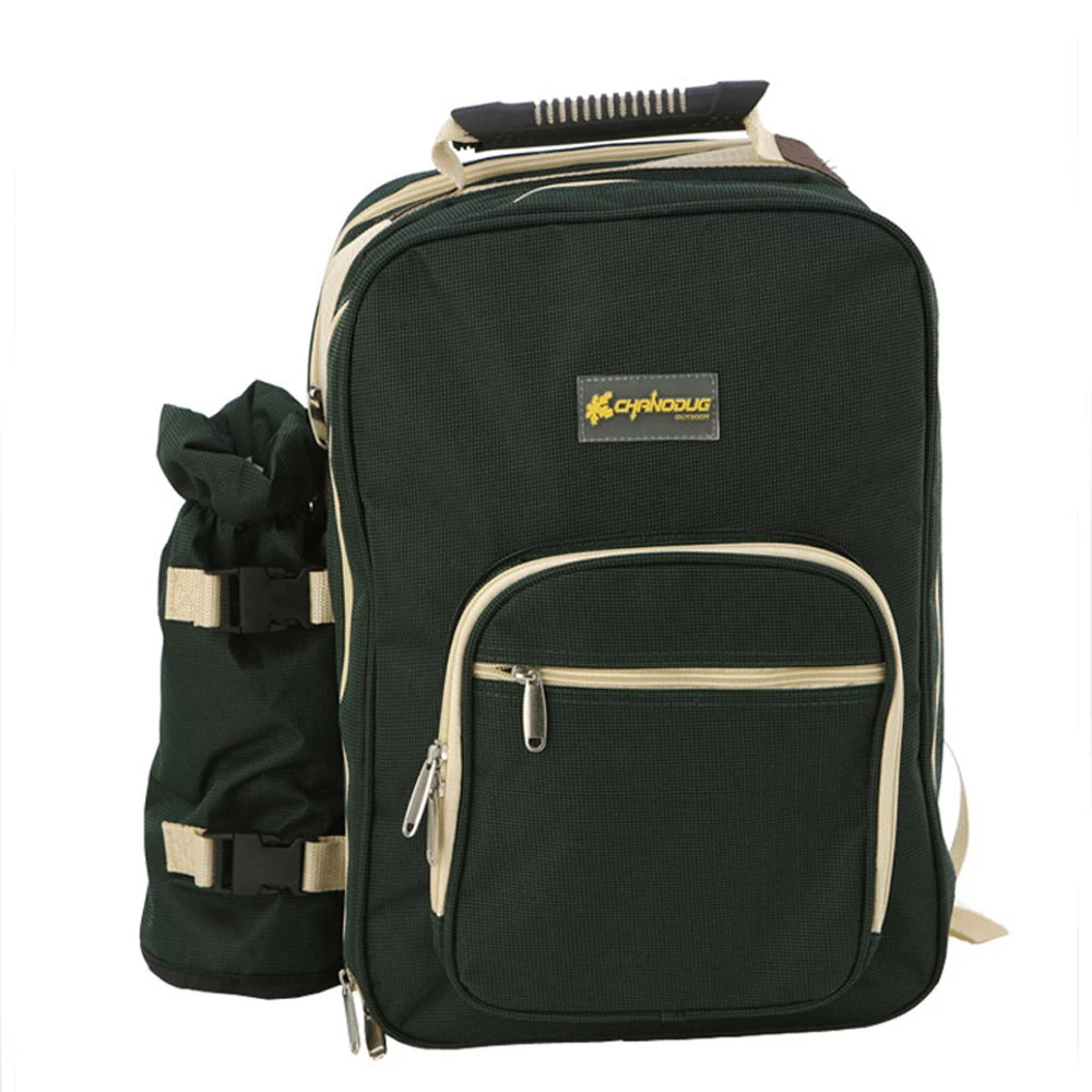 Acampamento ao ar Bolsa do Piquenique Mochila de Piquenique Conjunto de Mesa de Piquenique Livre Portátil Ombro Backapck Churrasco Ferramenta Pacote Bolsas 4 Pessoas no