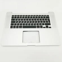Русский клавиатура топ чехол Упор для рук для Macbook Pro retina 1" A1398 Топ чехол Late 2013 Mid лет