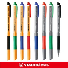 3 шт./лот Stabilo Point вязкоупругий гелевый 1098 тонкая гелевая