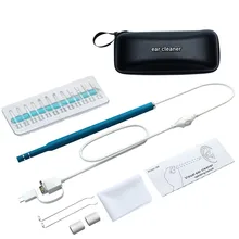 3 v 1 čisticí ušní endoskop hadice trubka vizuální Earpick kamera USB kontrola LED borescope pro Android telefon PC ucha jasný nástroj