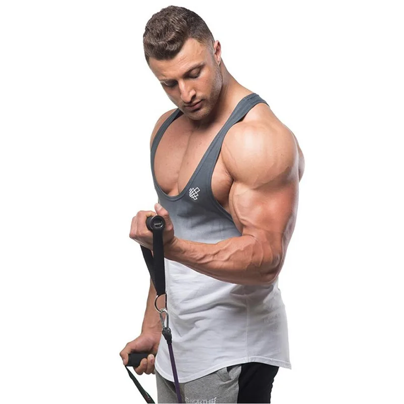 

2108 Fitness Men Tank Top Army Camo Camouflage Mens Bodybuilding Stringers Elastic Milk Silk Singlet Brand Clothing