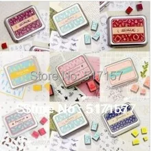 3 компл./лот милые уплотнения чернила для печати Pad DIY аксессуары животный узор