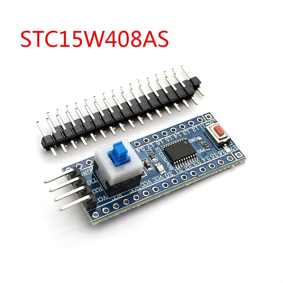 Системная плата STC15W408AS минимальная системная 5mcu макетная обучающая TTSOP20 |