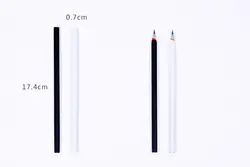 Черный и белый деревянный набор радуга карандаши школьные канцелярские принадлежности 2B Радуга карандаши изготовлены из переработанных