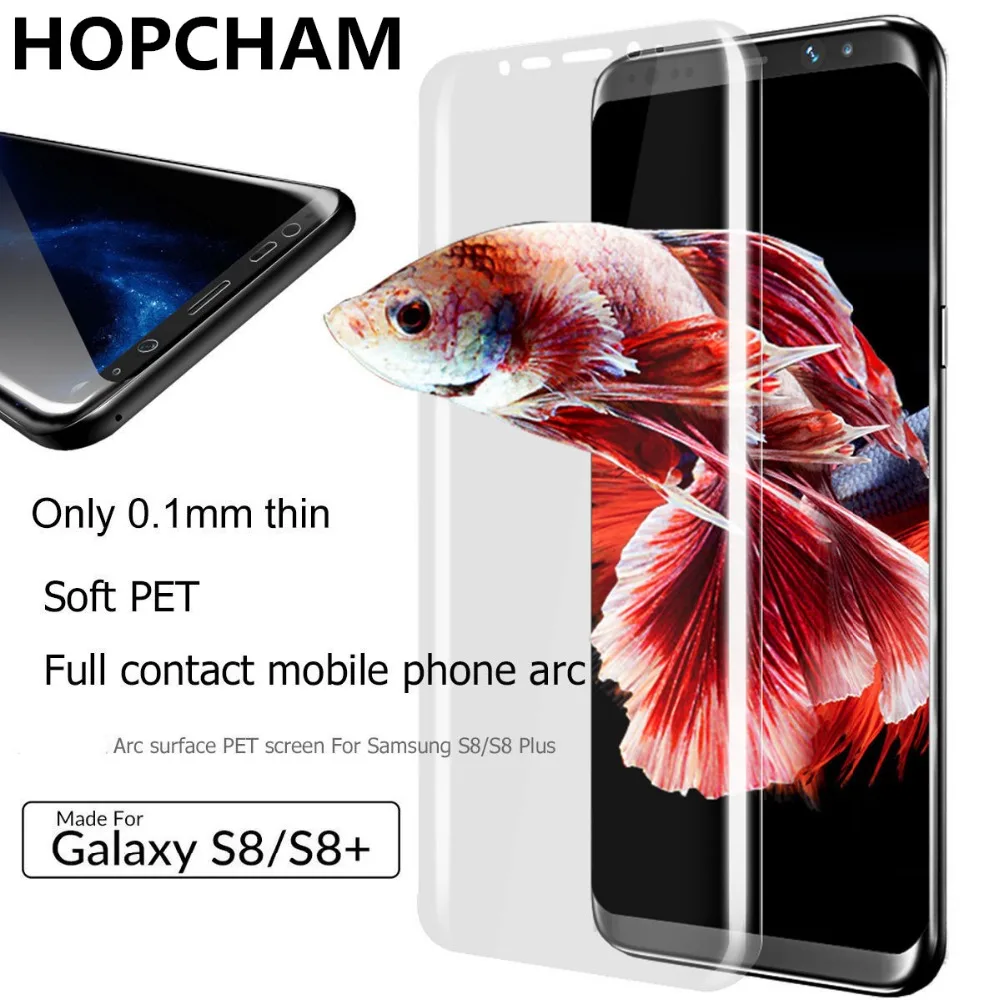 Защитная плёнка для экрана Samsung Galaxy S9 + S7 Edge S6 S8 Plus Note 8 (не закаленное стекло) |