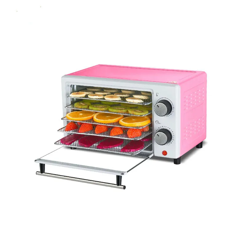 

Dried Food dehydrator fruits vegetable dehydration Drying machine Stainless Steel 5 Trays MINI Snack pet meat Herbs Dryer