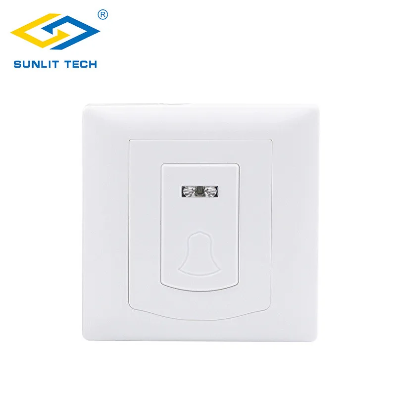 

Wireless Door Bell Doorbell For 433MHz Focus Alam ST-VGT ST-IIIB HA-VGW ST-IV Smart Home Security PB-206R Door Bell