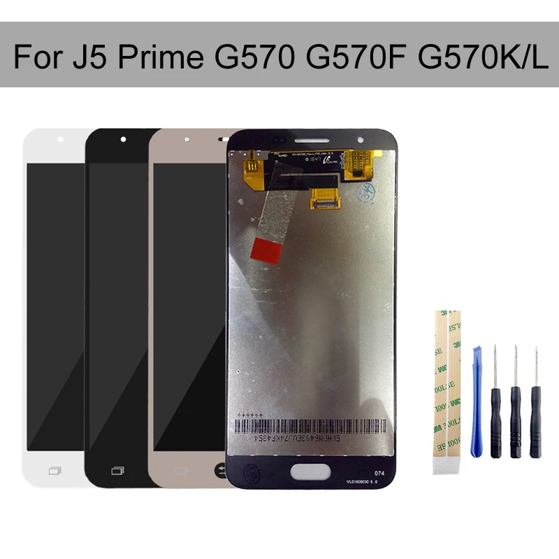 LCD For Samsung Galaxy J5 Prime G570 G570F G570K G570L Not Adjust Brightness Display Touch Screen Digitizer Assembly | Мобильные