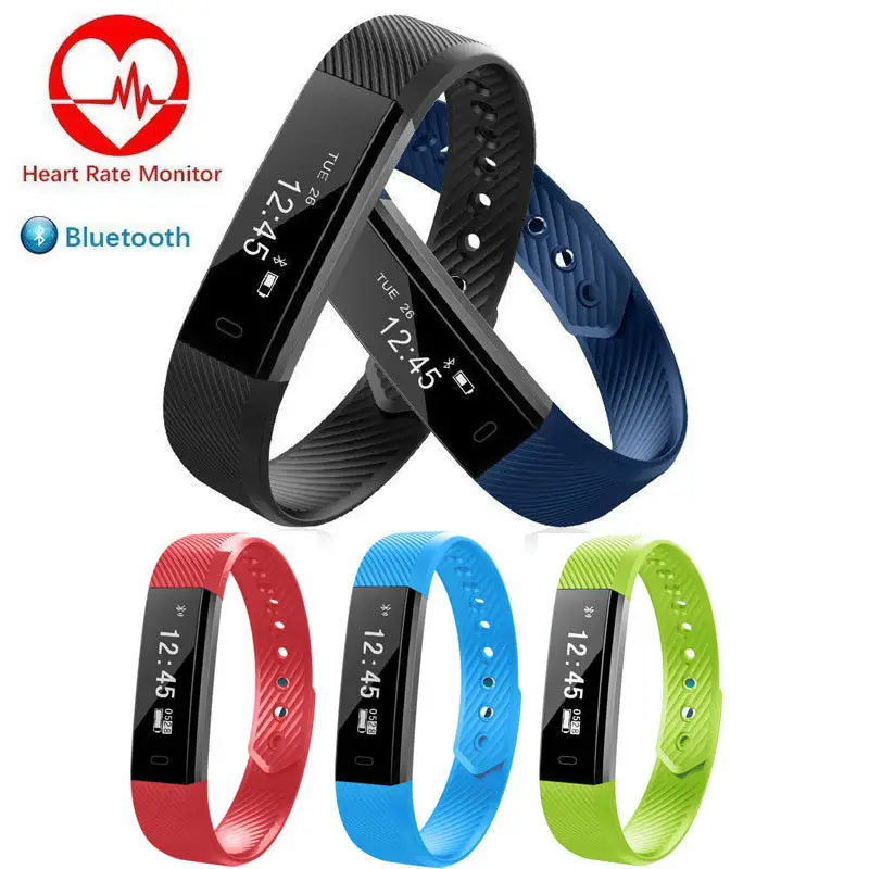 

Smart Watch Fitness Tracker Fit For Women Men Kids Watch Sleep Bracelet Wristband Bit Type