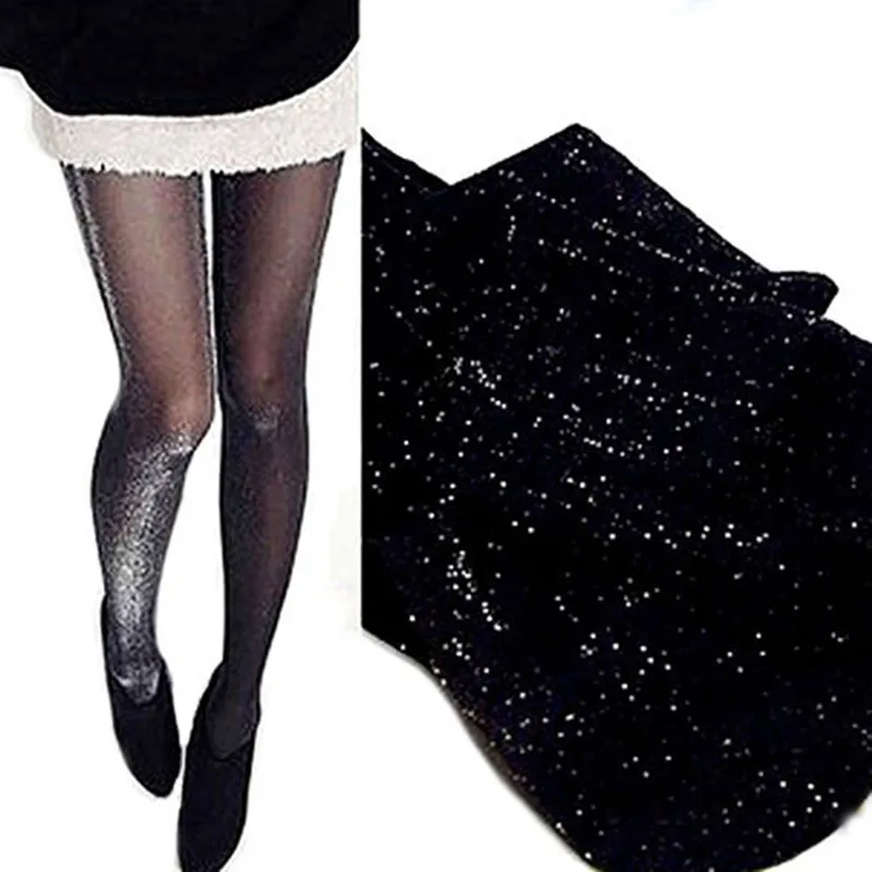 New Sexy Womens Shiny Pantyhose Glitter Stockings Glossy Tights Hot 