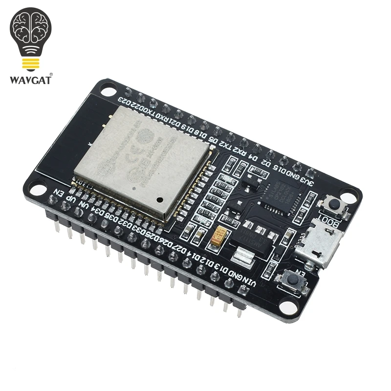 ESP32 макетная плата WiFi и Bluetooth ультра-низкое энергопотребление двухъядерный ESP-32 ESP-32S ESP 32 аналогичный ESP8266