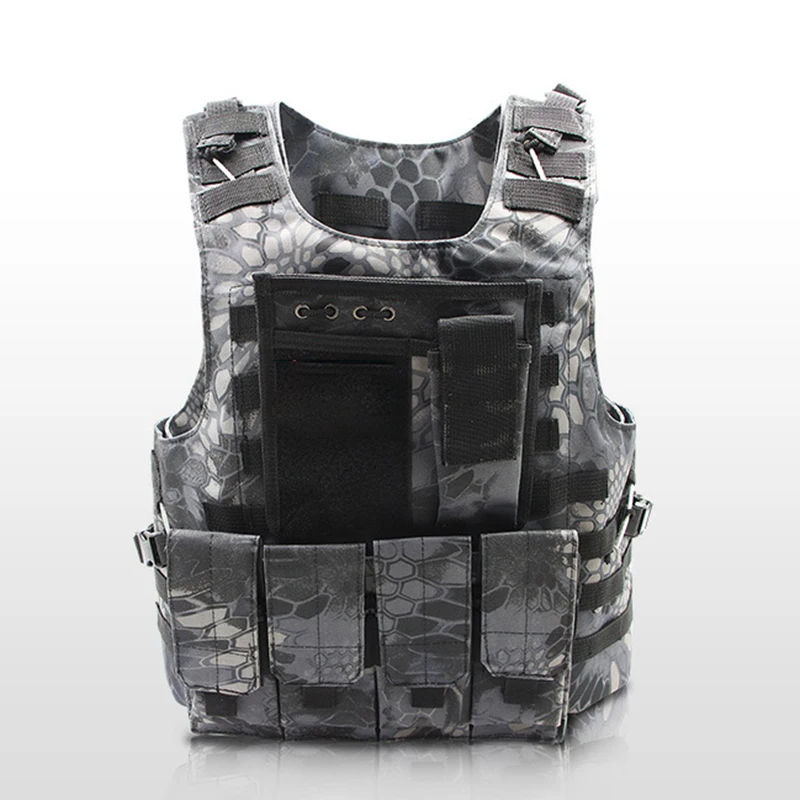 

Equipment Protective Gear Field Tactical Vest Tactics Men'S Fashion Vest Training Clothes Python Pattern Average Code