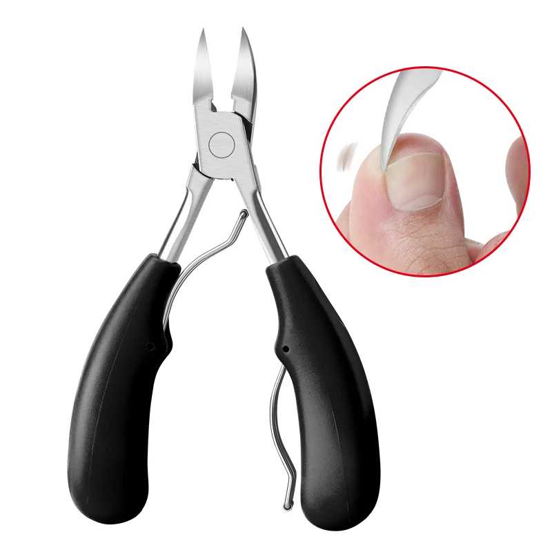 

Top sale 1PC Nail Cuticle Nipper Plastic Handle Clipper Scissor Dead Skin Remover Manicure Nail Art Tool KD-2125
