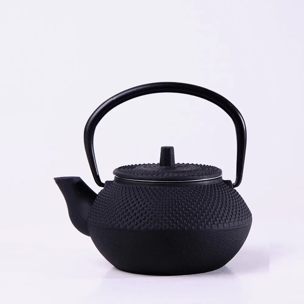 Горячая чугунный чайник японский чайник тэцубин чайник приборы для напитков 300 мл кунг-фу Infusers сетчатый фильтр из нержавеющей стали